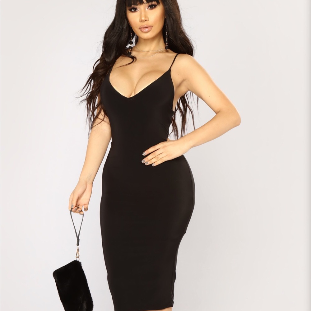 Fashion Nova Black Dress